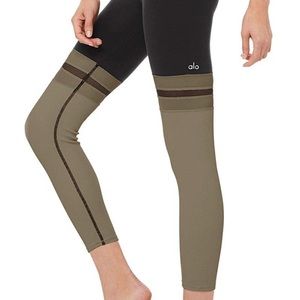 All 7/8 Player Legging Black/Olive XS
